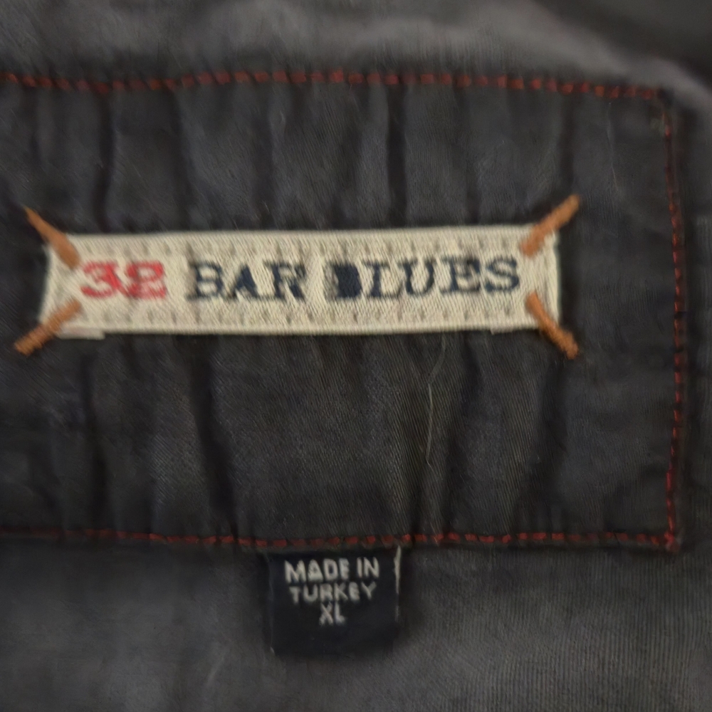 Stylish 32 Bar Blues  Men's Pique Vest Size XL Made In Turkey - Picture 6 of 10